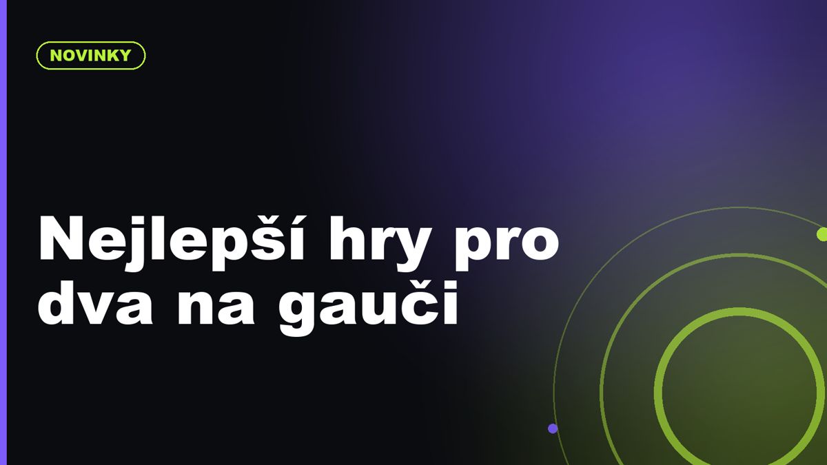 Nejlepší hry pro dva hráče na jednom gauči