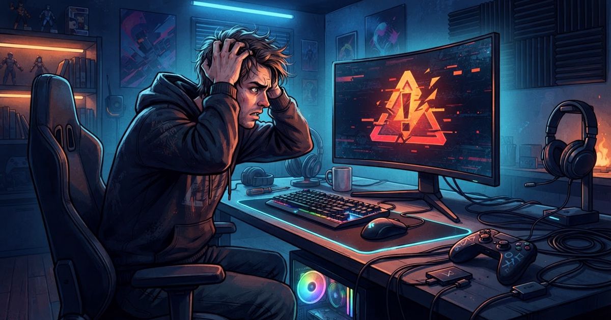 Kdy hra padá: systémový postup od ovladačů po přetížené nastavení